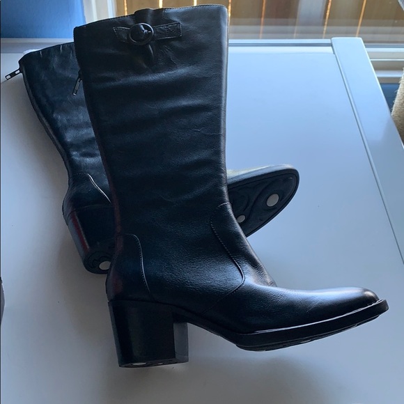 Crown by Born Black Briony Boots Size 7 NEW - Picture 8 of 8